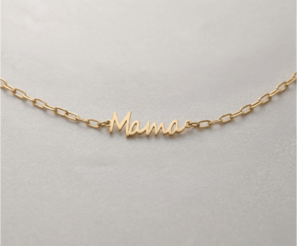 Pulsera Cursiva Mamá