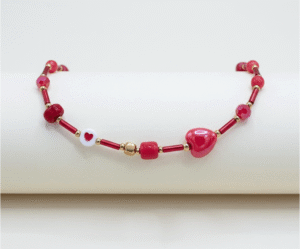 Pulsera Rubí & Corazón