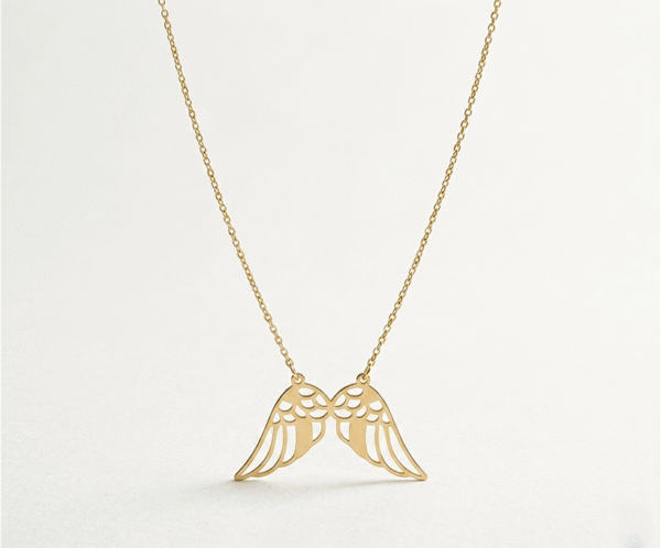 Collar Alas de Libertad Golden